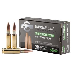 Prvi Partizan PPMK308 .308 Win 168gr Sierra MatchKing BTHP 20 Rounds