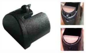 Ghost Inc. Grip Plug Gen 1-3 Glock 17 19 20 21 22 Black Polymer