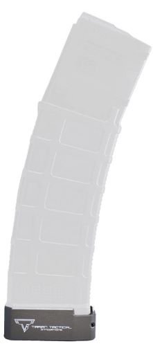 Taran Tactical Innovation PMAG Base Pad +5 Titanium Gray