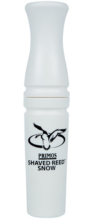 Primos 828 Shaved Reed Open Call Snow Geese Sounds - Ducks Attracting - White Polycarbonate