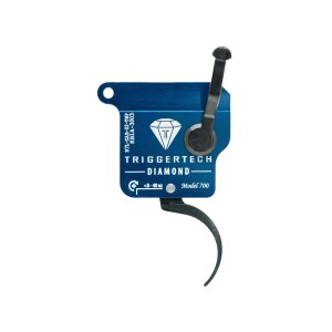 TriggerTech R7LSAB02TNP Diamond Black Curved Left-Hand Remington 700