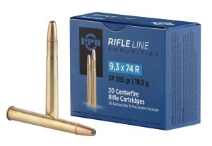 Prvi Partizan PP9374 9.3x74R 285gr Soft Point Rifle Ammo 20/Box