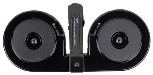 RWB Magazines Drum Ar-15 5.56 BLK With Black Cover 100Rd AR100B