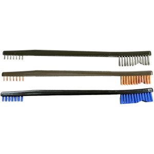 PROSHOT AP-3PK NYLON/BRONZE/SS AP UTIL BRUSH 3PK