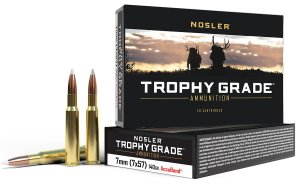 Nosler 47118 7x57mm Mauser 140gr AccuBond 2700 fps 20 Rounds