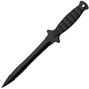 Cold Steel FGX Wasp CS92FMA 7 In Fixed Serrated Black Griv-Ex Blade
