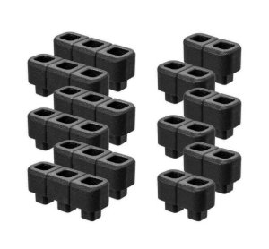 Magpul Industries MAG1355-BLK DAKA Block Expansion Kit Black