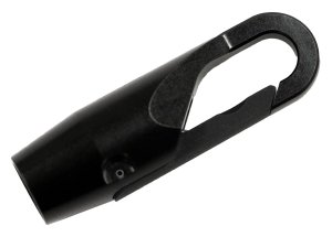 GrovTec GTSW269 Snap Hook HD Push Button Swivel Adapter Black Metal