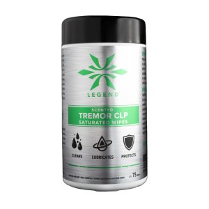 Legend Outdoor Gear TRMR-SW-75 Scented CLP Lubricating Wipes 75Ct