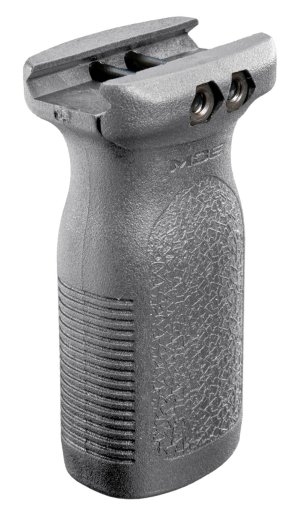 Magpul MAG412-GRY Rail Vertical Grip, Gray, Polymer Construction