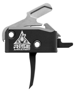 Rise Armament RA-434 Black Hardcoat Anodized Flat Trigger 3.5 Lbs Pull