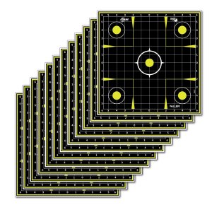 Allen Company EZ-Aim 15211 Splash Reactive Sight Grid Non-Adhesive 12 Pack