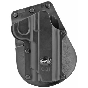 Fobus C21 Right Hand Paddle Holster for 1911 w/o Rail, Black