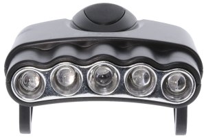 Cyclops Orion 5-LED Hat Clip Light 27 Lumens White Black