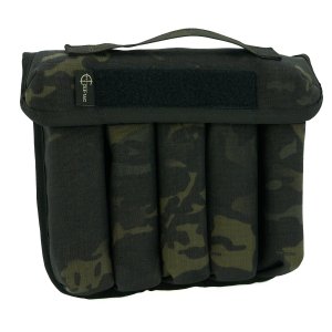 Cole-TAC CD106 Can Caddy, 500D Nylon, Multicam Black, 5 Slots