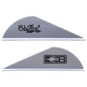 Bohning Blazer Vanes Silver 100 pk. (Model: 10832SL2)