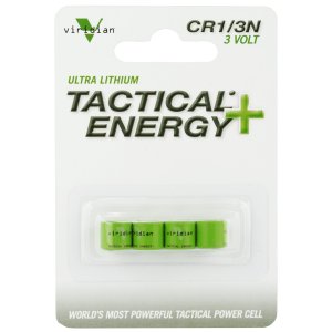 Viridian 3500002 1/3N 3.0V Tactical Energy Green Batteries (4)