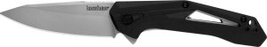 Kershaw 1385 Airlock 3 In Folding Drop Point 5Cr13MoV Black Handle