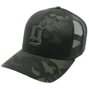 GBRS Group Hat Puff Trucker Multi-Cam Gray