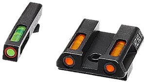 Hi-Viz LiteWave H3 GLN621 Sight Set Green Tritium Fits Glock 42/43/43X/48