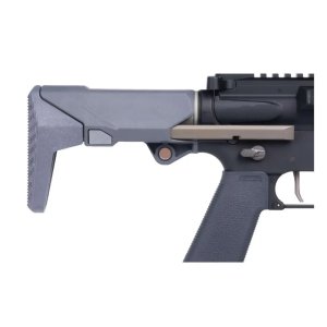 Q LLC Shorty Gray Polymer Stock for AR/M4 Compact Mil-Spec