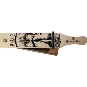 Quaker Boy 13672 Waterproof Maple Lid Cherry Bottom Box Call