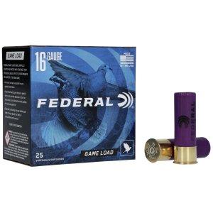 Federal H1608 Game-Shok 16 Gauge 2.75 in 1 oz #8 Shot 25 Rounds