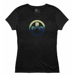 Magpul MAG1193-011-M Women's Cascade Icon T-Shirt Charcoal Heather M