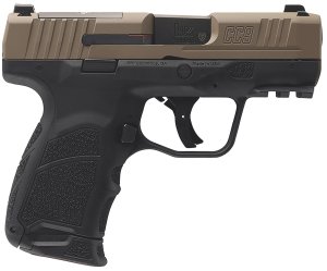 HK CC9 9mm 3.32 In 10+1 FDE Optic-Ready Night Sights