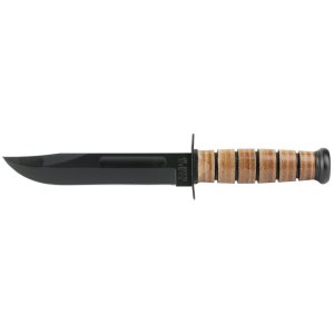 Ka-Bar 1217 USMC Fighting/Utility Knife 7.00 In Leather Sheath