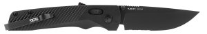 SOG 11-18-02-41 Flash AT Blackout Part-Serrated 3.45" Folding Knife