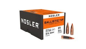 Nosler 39522 22 Caliber 50 Grain Spitzer Point 100 Count Box