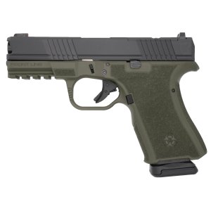 Black Rain Ordnance FL9MMODBLK 9mm 15+1 4" OD Green Optic Ready