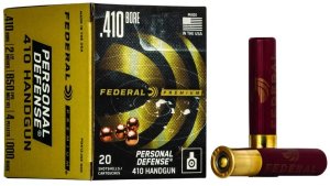 Federal PD412JGE000 410 Gauge 2.5 in 000 Buckshot 20 Rounds per Box