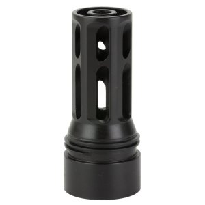 Huxwrx 1912 Flash Hider-QD 5.56 M24x1.5 RH Black Steel 2.3"