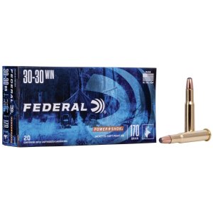 Federal Premium Ammunition Power-Shok 30-30 Win 170 Grain Soft Point 20/Box