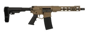 Wise Arms 10.5 556 FDE Cerakote Semi Auto Pistol