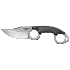 Cold Steel Double Agent CS-39FN 246 3.00 In Fixed Plain Sat