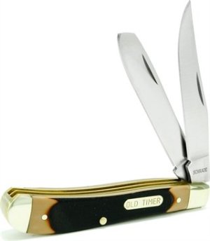 Old Timer Schrade OT Trapper 1 Blade 3.875" Folding Knife