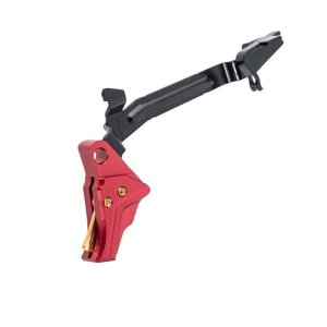 Tyrant Designs TD-GTRIG-3-4-RED-GOLD Trigger for Glock Gen 3/4 Red/Gold