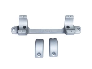 DNZ Products Game Reaper Tikka T3 20550S 1 In Medium Scope Mount Silver