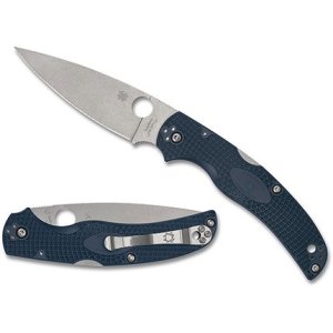 Spyderco C244PCBL Native Chief Blue Lightweight CPM SPY 27 Knife