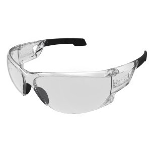 Mechanix Wear Type-N Safety Glasses Black Frame Clear Lens