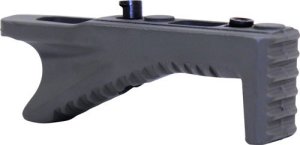 Guntec ANGLEGRIP-K AR-15 Angled Aluminum Foregrip Keymod Black