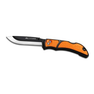 Outdoor Edge RLB-30C Knife 3.50 In 420J2 Stainless Steel Black Orange