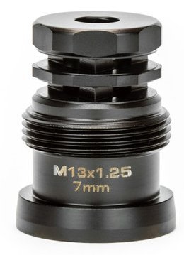 Griffin Armament TMEZM13X125 EZ Brake 7mm M13x1.25, 17-4PH Steel, Black