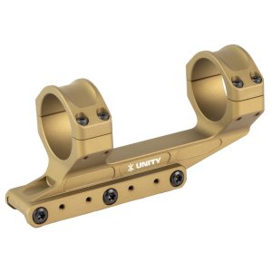 Unity Tactical RKE-S35154F Scope Mount 35mm 1.54" Picatinny FDE Anodized