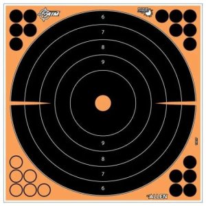 Allen 15317 Bullseye Target 12 in Self-Adhesive Paper 5 Pack