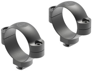 Leupold Dual Dovetail Rings High 35mm Tube Matte Black Steel 180161