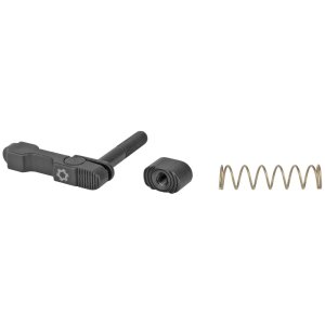 CMMG 55AFFD4 AR-15 Ambi Mag Catch, Black, Engraved Logo